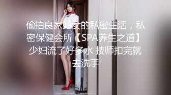 偷拍良家妇女的私密生活，私密保健会所【SPA养生之道】少妇流了好多水 技师扣完就去洗手