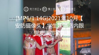 [MP4/1.14G]2021年10月【安防摄像头】学生妹酒店内跟男友卿卿我我