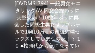 [DVDMS-794] 一般男女モニタリングAV 同窓会終わりに突撃交渉！10数年ぶりに再会した同級生男女はラブホテルで1発10万円の連続射精セックスしてしまうのか！？ 10 ●校時代から気になってい