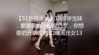 【91张总大神】19岁学生妹，蒙眼调教，爆操白浆，你想要的元素都有 口爆黑丝女13