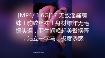 [MP4/ 1.6G]17 无敌淫骚萌妹！豹纹丝袜！身材爆炸无毛馒头逼，卫生间翘起美臀摆弄，站立一字马，极度诱惑