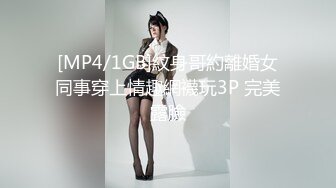 [MP4/1GB]紋身哥約離婚女同事穿上情趣網襪玩3P 完美露臉