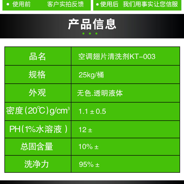 快通KT-003空調(diào)翅片清洗劑(12)